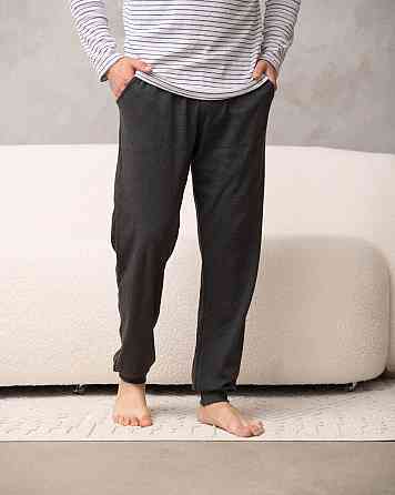 Чоловіча піжама з кофтою в смужку — Family look для пари Tom John 93482 XL Київ