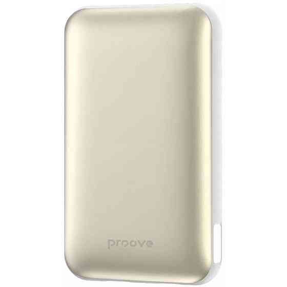 Універсальна мобільна батарея Proove Vibe Energy Plus 22.5 W 10000 mAh White/Gold (PBVE15012202) ( 14887 ) Харків