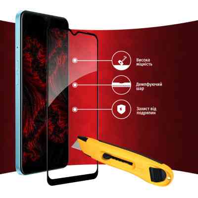 Скло захисне Intaleo Full Glue Oppo A57 (1283126546266) Вінниця