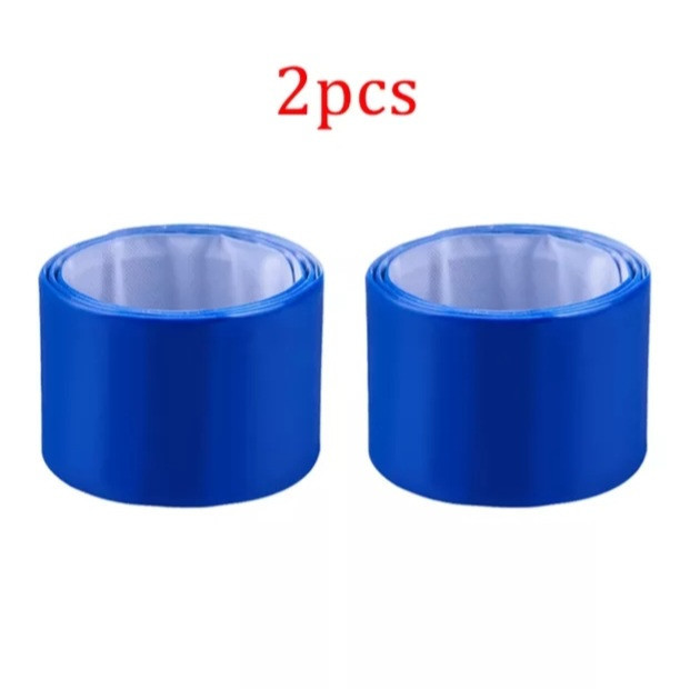 Светоотражающий браслет 2 штуки 40 на 3 см синий Киев - изображение 1