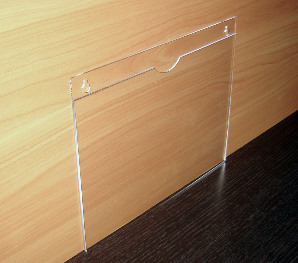 Карман А4 EKOSTAR плоский вертикальный оргстекло 1,5 мм Киев - изображение 4