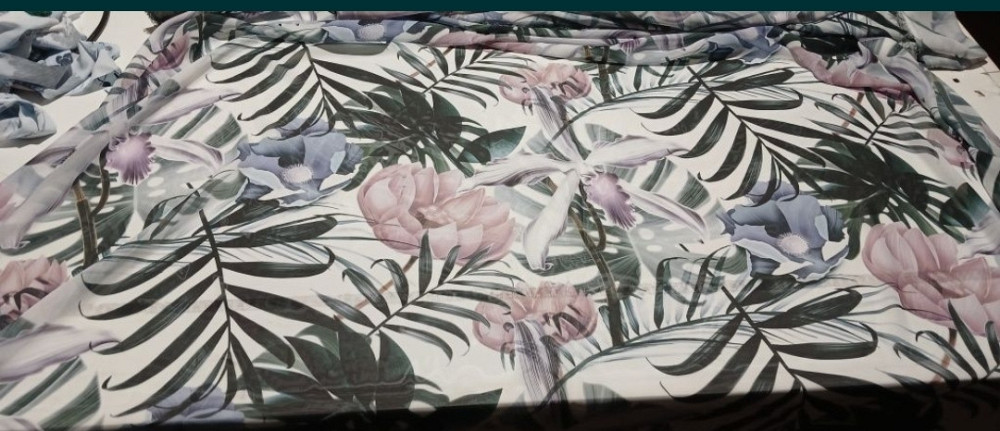 Ткань шифон Турция. Ткань плательная блузочная шифон. Киев - изображение 8