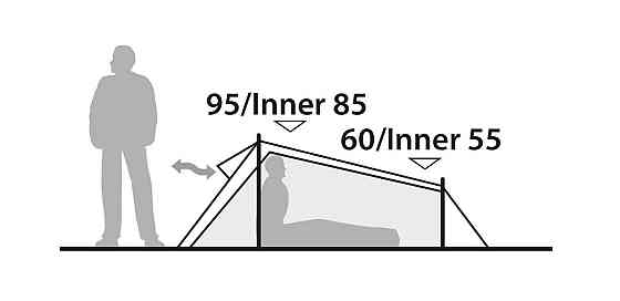 Намет одномісний Robens Cress 1 Pro (130397) Київ