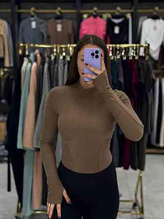 Жіночий базовий теплий боді з турецького мікрофлісу Моко, 46 Одеса