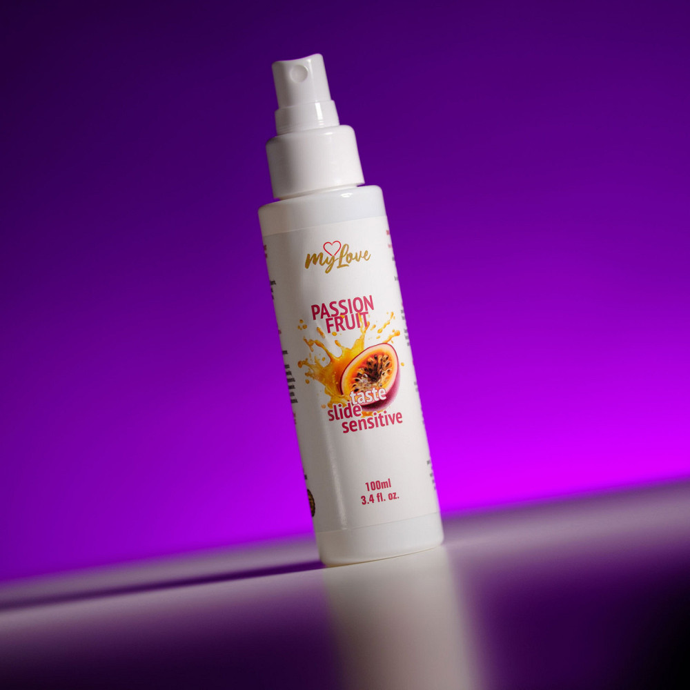 Інтимний гель-лубрикант - MyLove Taste Slide Sensitive Passion Fruit, 100 мл Sex Aura Київ - фото 4