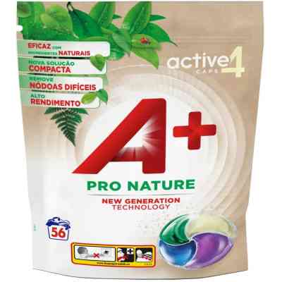 Капсули для прання A+ Pro Nature 4 в 1 56 шт. (8435495830788/8435495836186) Вінниця