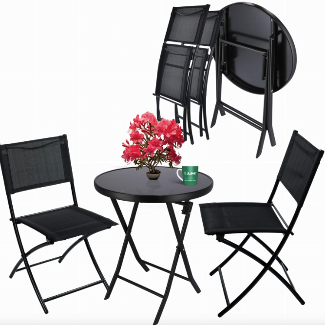 Комплект садових меблів Jumi Linda стіл та 2 стільці Київ - фото 2