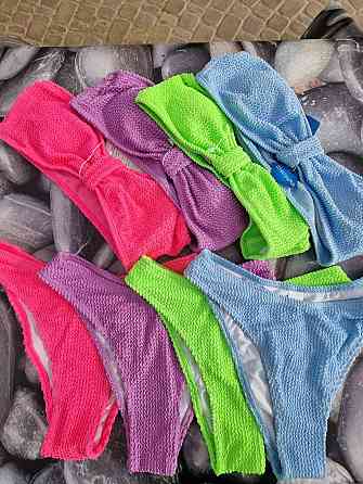 Купальник жіночий роздільний жатка Салатовий L Харків