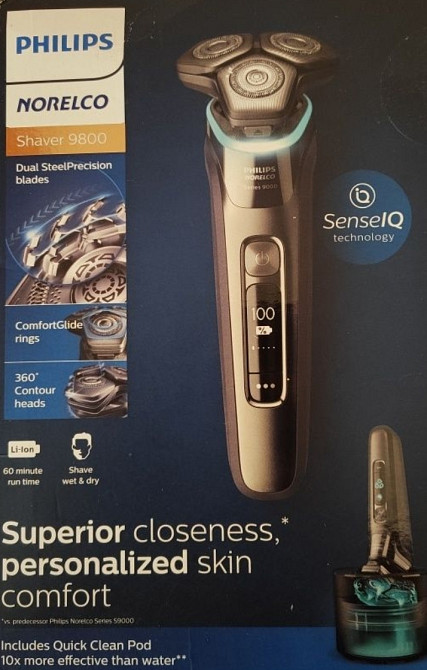 Електро бритва Philips shaver 9800 бу series 9000 Київ - фото 8