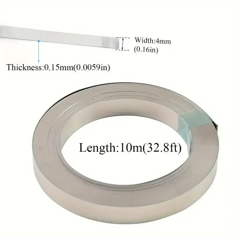Никелированная лента для сварки аккумуляторов 10 м Киев - изображение 4