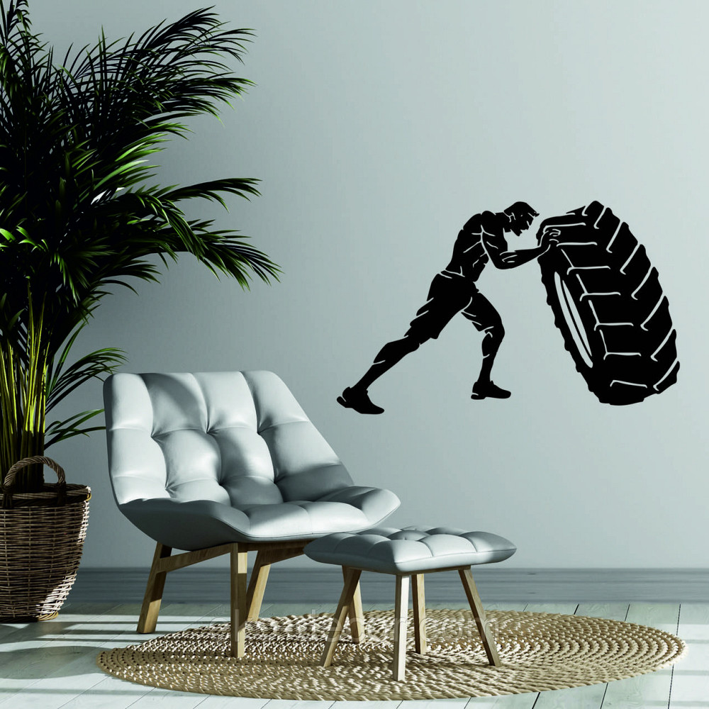 Декоративне настінне Панно «Кросфіт», Декор на стіну Київ - фото 10