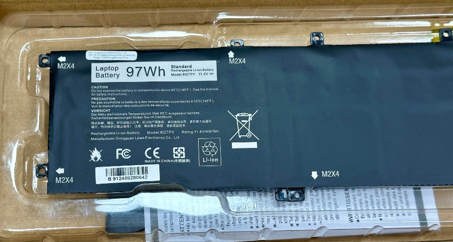 Батарея АКБ DELL 6GTPY XPS 15 9560, 9570 НОВА. Харків - фото 3