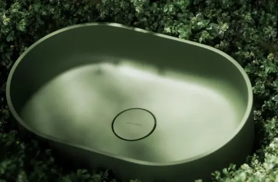 Раковина  Omnires Ovo M+ 55x36Cm Olive OVOUNOL Київ