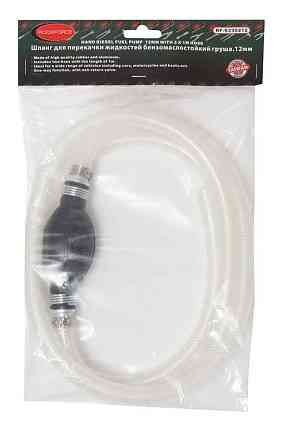 Шланг для перекачування рідин бензомаслостійкий (груша) 12мм ROCKFORCE RF-6330212 Одеса