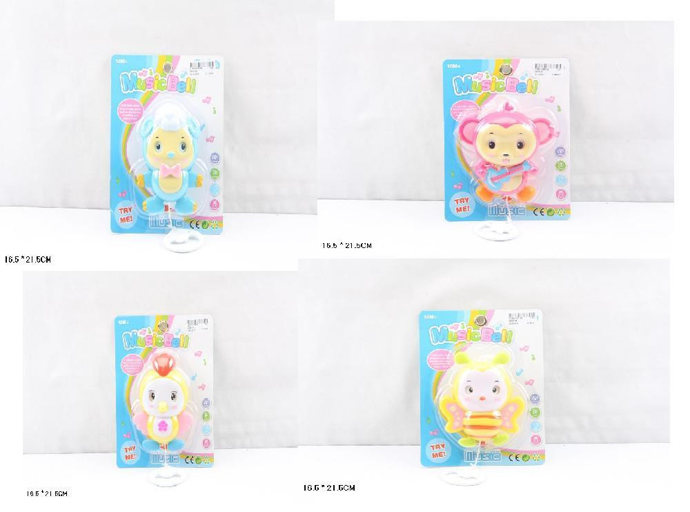 Погремушка-заводная 0609-35/6/7/8 (120шт/2) на планшетке 21,5*16,5см, шт Киев - изображение 1