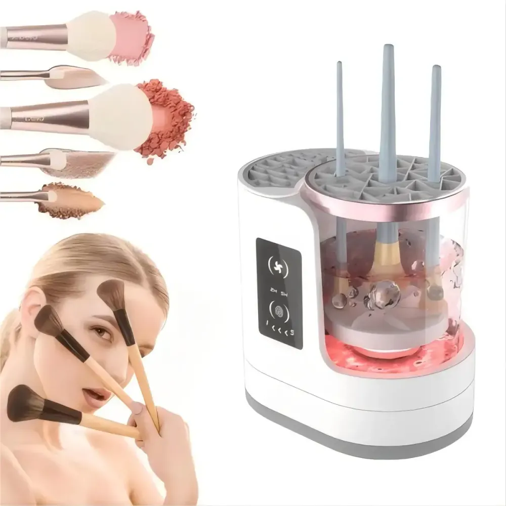 Электрический очиститель кистей для макияжа Electric makeup brush cleaner Коломия - фото 1