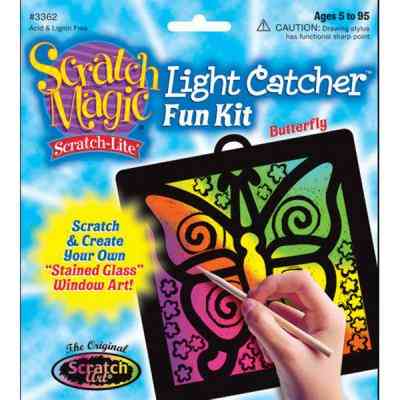 Набір для творчості Melissa&amp;Doug Царапка-витраж Бабочка (MD5885) Вінниця
