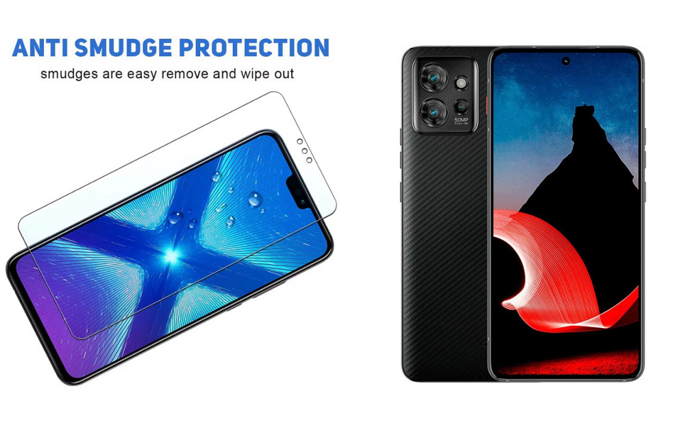 Защитное стекло NeoGlass для Motorola ThinkPhone – ультрапрозрачное и устойчивое Киев - изображение 3