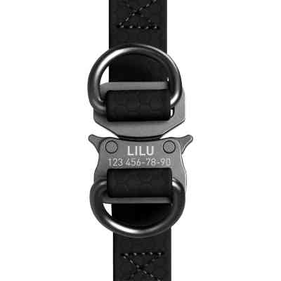 Шлея для собак WAUDOG Waterproof з QR-паспортом XS Ш 15 мм Д 30-39 см чорна (27631) Вінниця