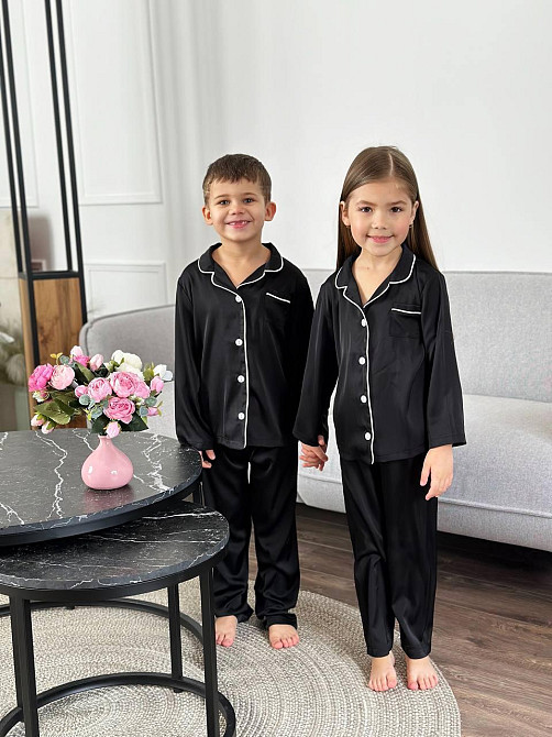 Дитяча муслінова піжама 134-140 Харків - фото 1