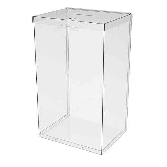 Ящик EKOSTAR с замком для пожертвований и сбора денег 250x200x420. Объем 21 литров Киев