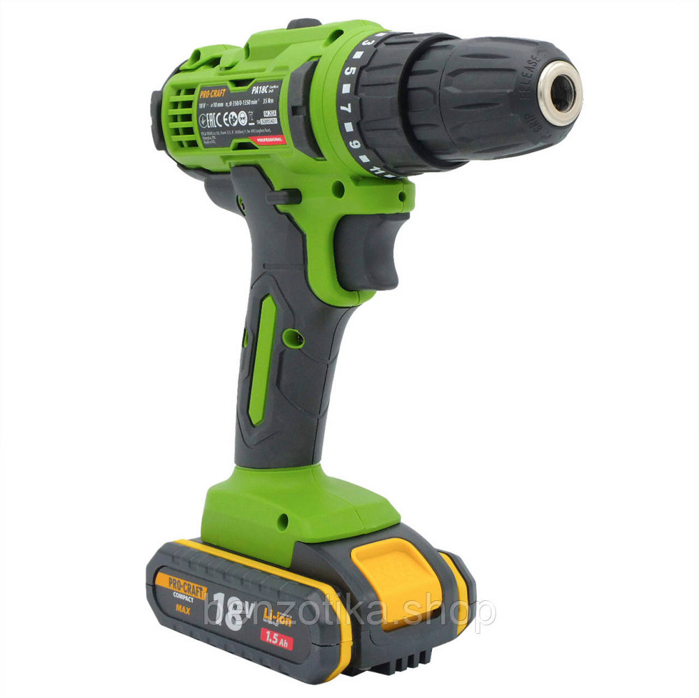 Шуруповерт Procraft PA18C COMPACT Киев - изображение 4