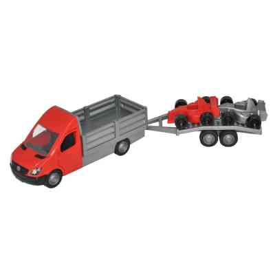 Спецтехника Tigres Mercedes-Benz Sprinter бортовой с лафетом (красный) (39669) Винница