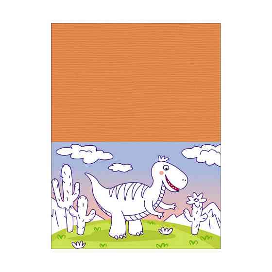 Розвиваючі зошити "Динозаврики" 20410 пазли-розрізалки Вінниця