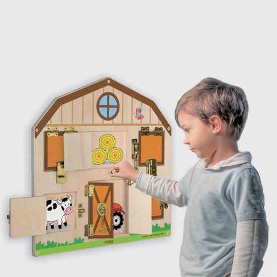 Бизиборд Viga Toys Домик на ферме (51627FSC) Харьков