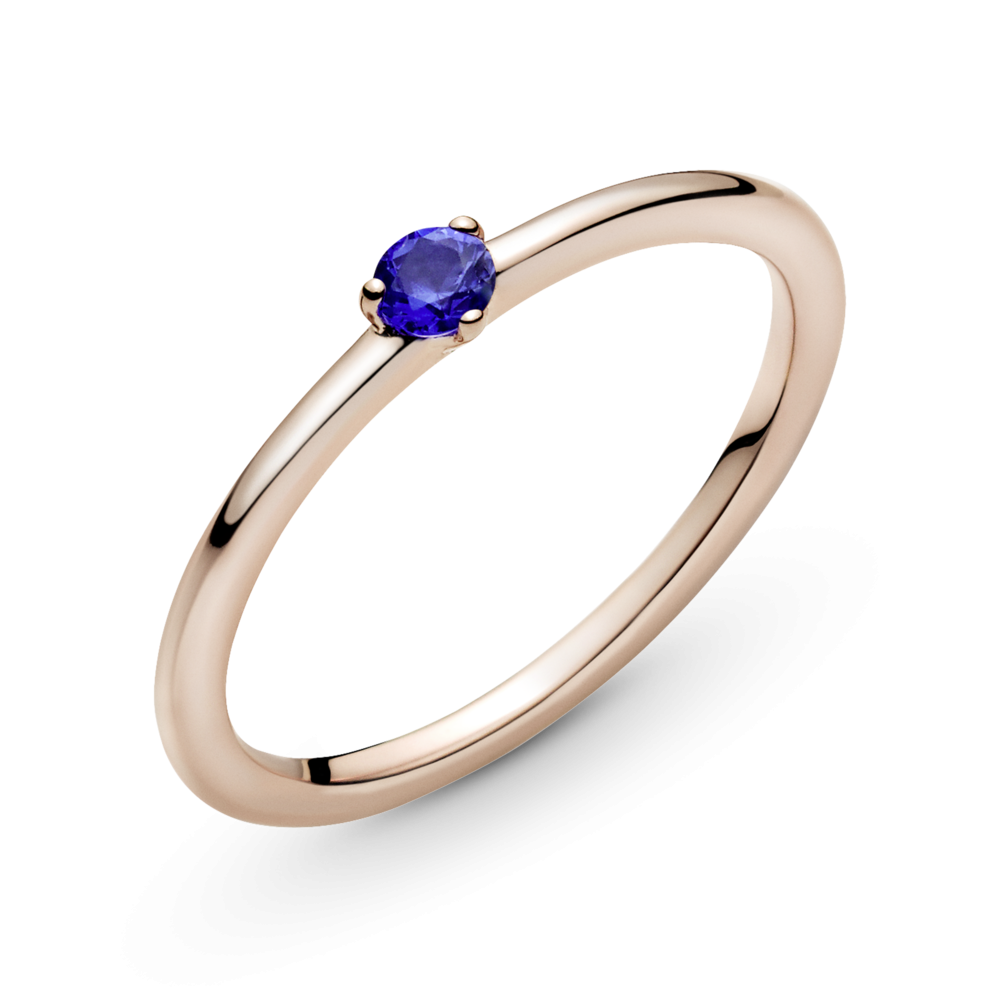 Срібна каблучка   з небесно-синім камінцем 189259C04 MasterSem Київ - фото 4