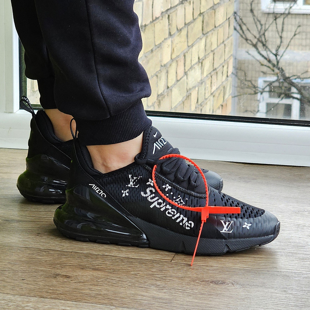 Кроссовки Nike 270 Мужские Черные Найк с Амортизацией Тканевые Сеточка Летние (размеры: 41,42,43,44,45) - 110 Днепр - изображение 6