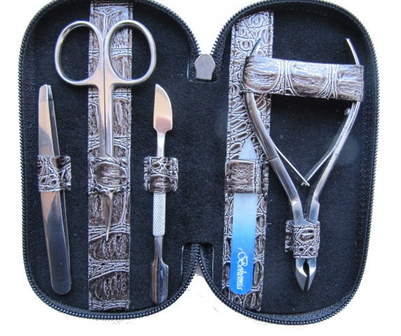 Маникюрный набор KDS (5 предметов) 7107 с хрустальной пилочкой Киев - изображение 2