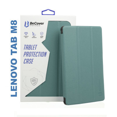Чехол для планшета BeCover Lenovo Tab M8 TB-8505/TB-8705/M8 TB-8506 (3 Gen) Dark Green (705979) Винница - изображение 1