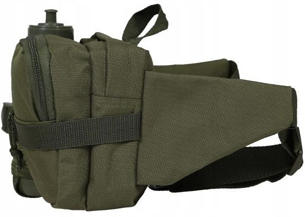 Универсальная Поясная Сумка 3 кармана с флягой 0.5 литров Mil-Tec от Sturm (13511001) Olive Нововолынск - изображение 3