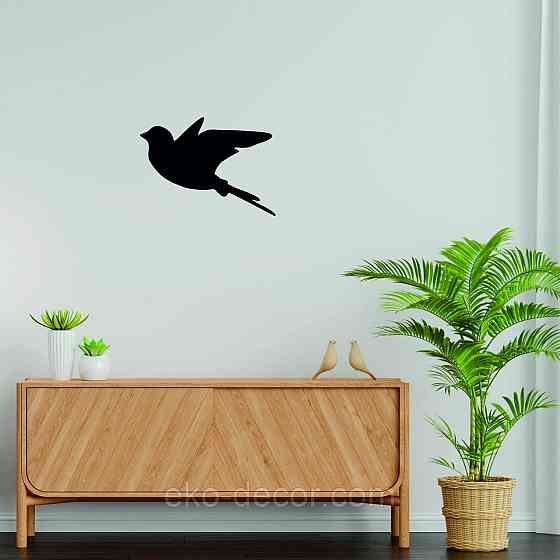 Декоративне настінне Панно «Пташка» Декор на стіну(ціна за 1шт) Київ