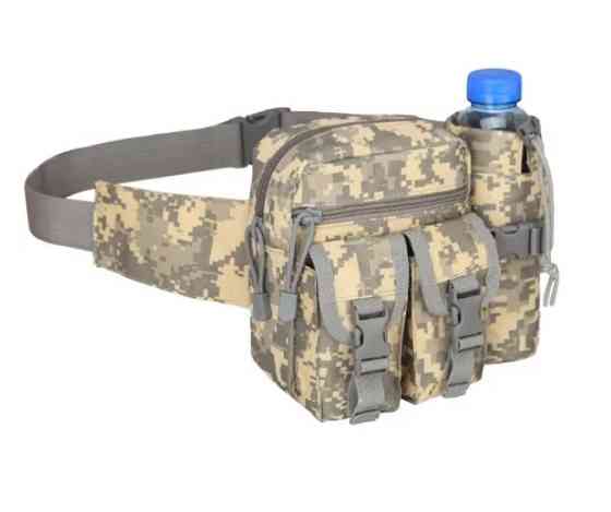 Поясная армейская сумка с карманом для бутылки воды Киев