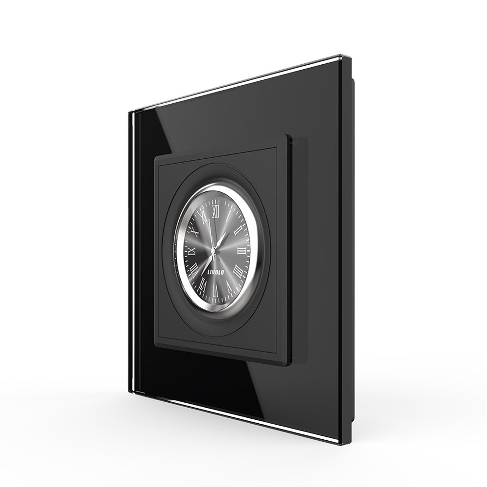 Годинник механічний Livolo чорний скло (VL-C7FCCL-2BP) Коломыя - изображение 5