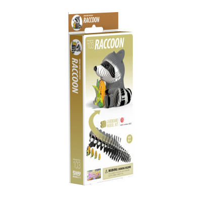 Пазл Eugy 3D Зоопарк Єнот (XEG-103) Вінниця - фото 2