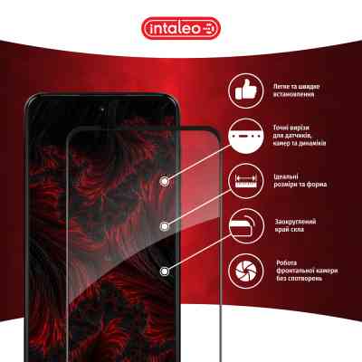 Скло захисне Intaleo Full Glue MOTO G14 Black (1283126577772) Вінниця