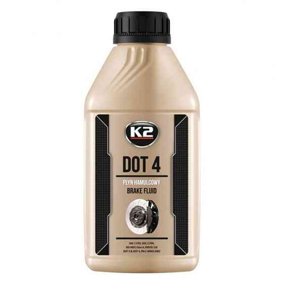 Гальмівна рідина K2 Turbo Brake Fluid DOT 4 500мл Львів