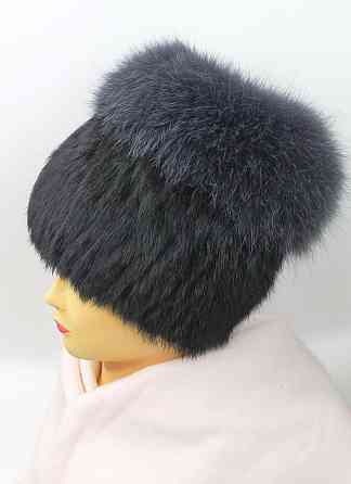 Шапка хутряна жіноча кубанка Rex Ребеккка Графітовий Харків