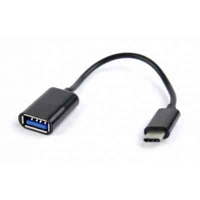 Дата кабель OTG USB 2.0 AF to Type-C 0.2m Cablexpert (AB-OTG-CMAF2-01) Винница