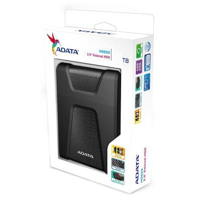 Зовнішній жорсткий диск 2.5&quot; 4TB ADATA (AHD650-4TU31-CBK) Вінниця - фото 5