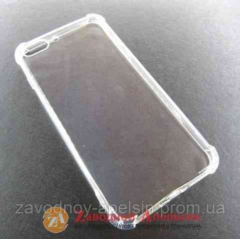 IPhone 7 8 Plus прозорий чохол посилені кути Одеса