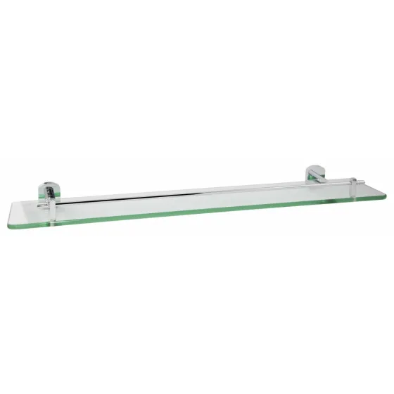 Полиця універсальна Qtap Liberty скляна 600 мм QTLIBCRM1153 Chrome Київ