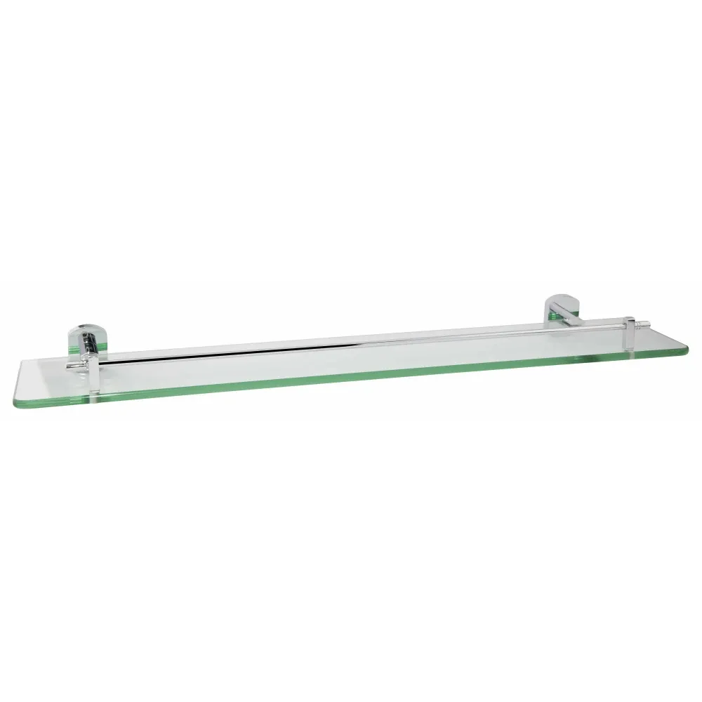 Полка универсальная Qtap Liberty стеклянная 600 мм QTLIBCRM1153 Chrome Киев - изображение 5