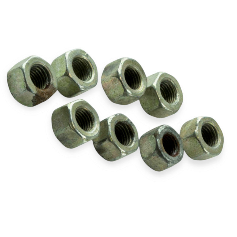 Гайка циліндрів МТ (8шт коплект) шпильки Мукачево - фото 1