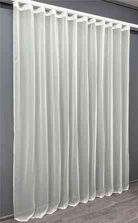 Тюль VR-Textil н105 Шифон однотонний Молочний 300х240 см (41-078) Киев