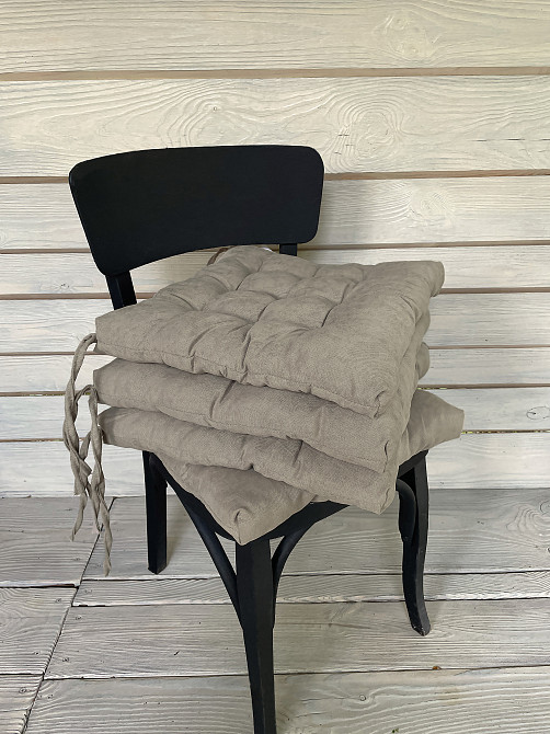 Подушка для стільців (40x40х5 см) Decorator Sparta колір капучино 84-071 Київ - фото 5