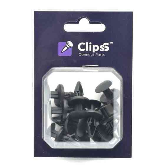 Натискна кліпса обшивки та кузова GM, Chrysler, Ford, Opel — ClipsS 1511 / 11844, 11589289, 4811301, 6508863AA Ковель